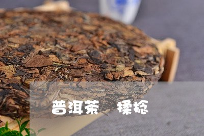 普洱茶 揉捻/2023042941611